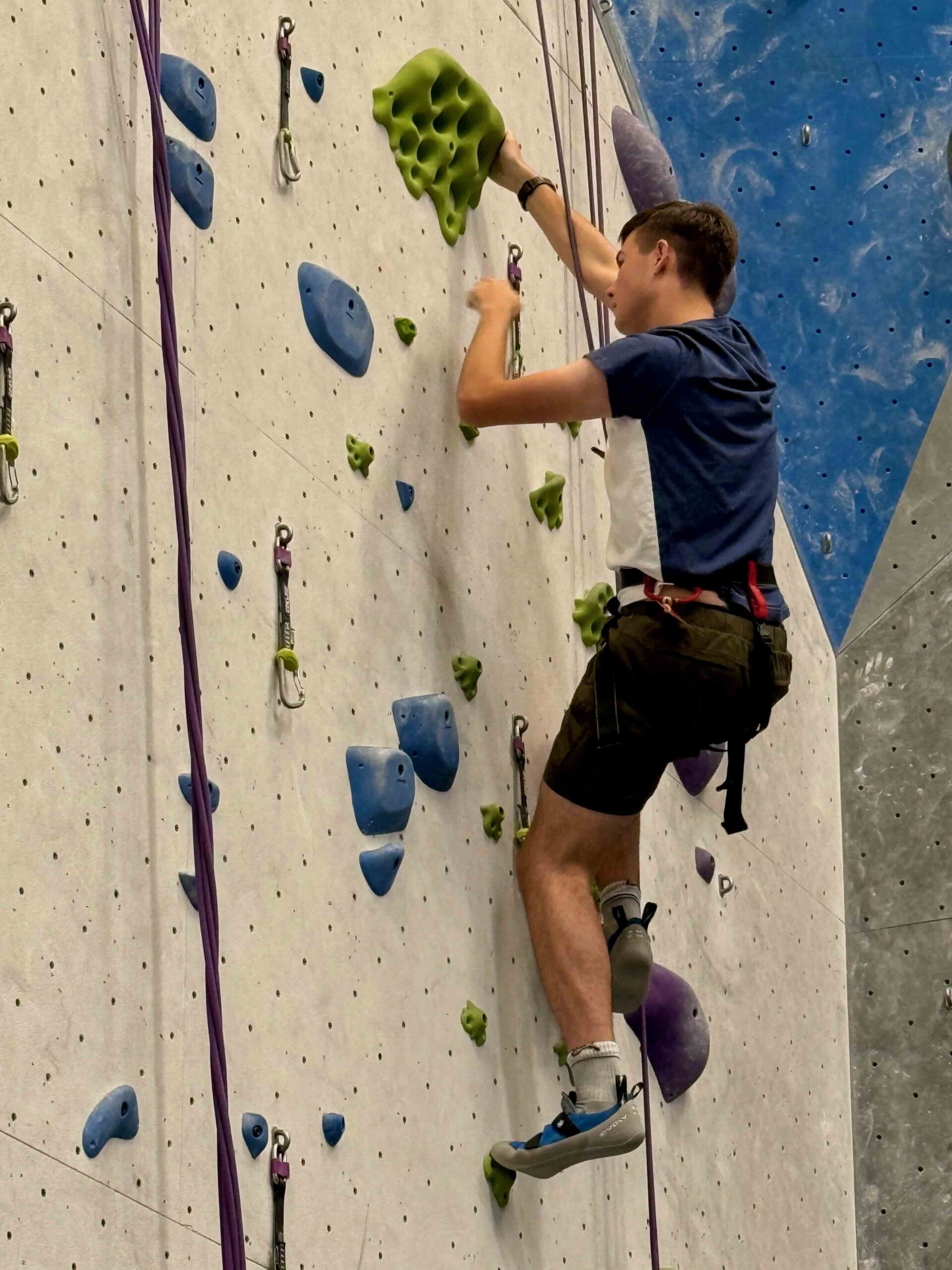 Rock climbing therapy provided in Fairfax, Va.